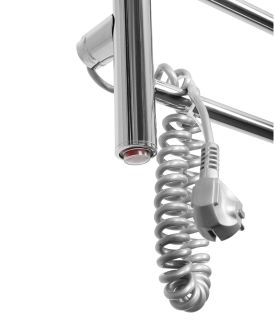 Полотенцесушитель электрический Domoterm Аврора DMT 109-6 40x60 EK L хром